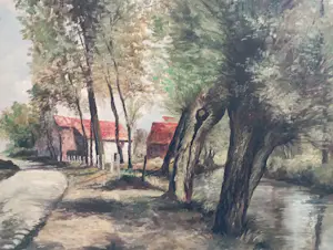 Andre Coffyn - Limburgs Landschap kopen? Bied vanaf 200!