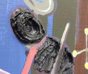 Toon Teeken - Speelse compositie getiteld Zinken kopen? Bied vanaf 400!
