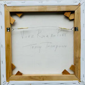 Terry Thompson - tekening op canvas. kopen? Bied vanaf 95!