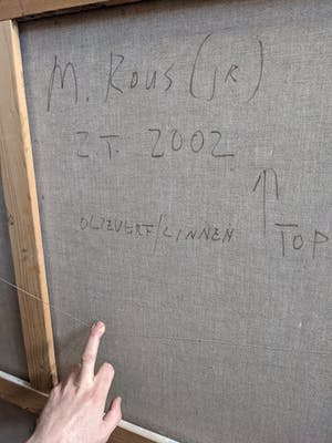 Martin Rous jr. - Zonder Titel kopen? Bied vanaf 10!