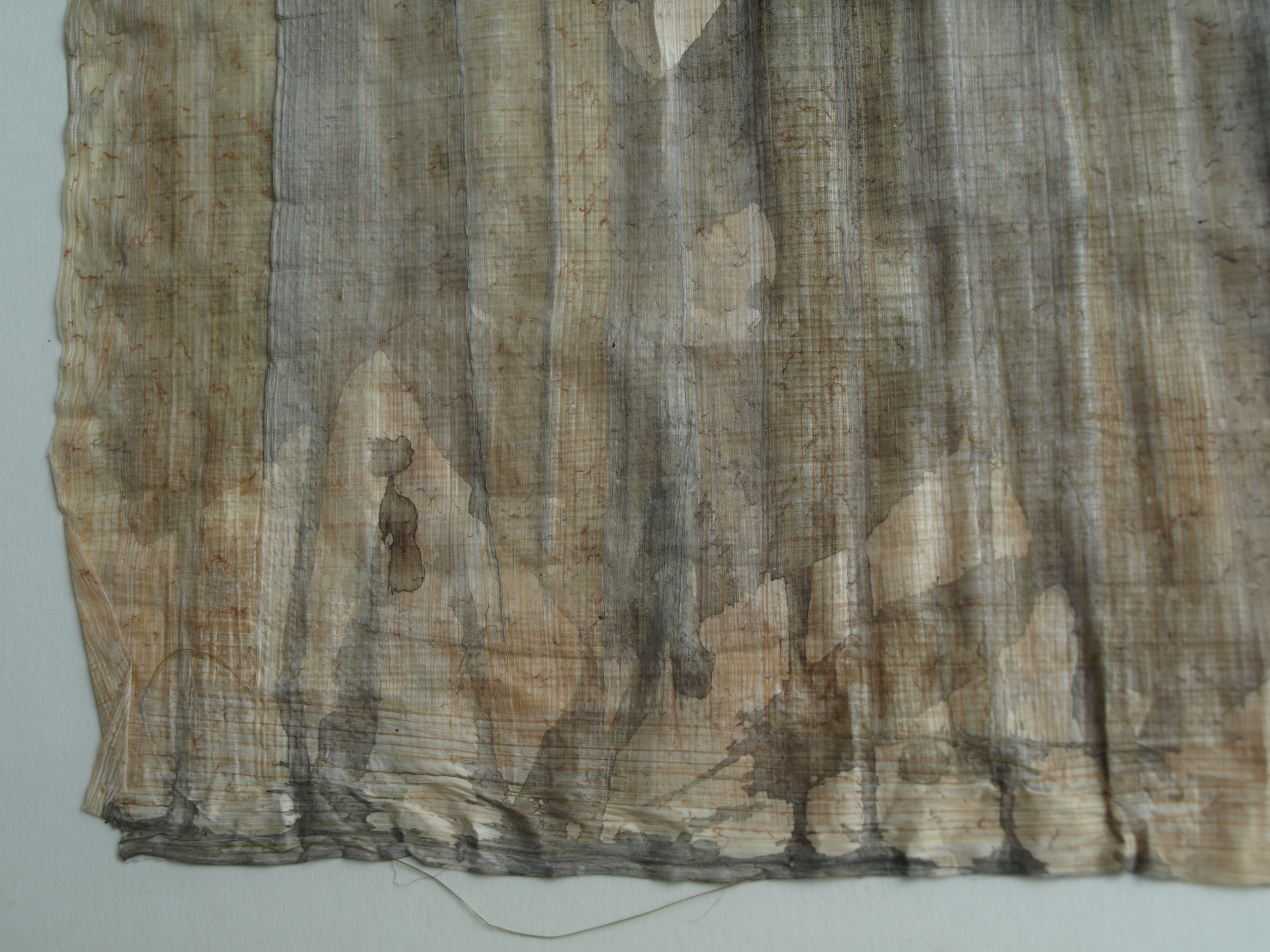 Niet of onleesbaar gesigneerd - Oost-Indische inkt, op zijde? , Portret meisje - gesigneerd & ingelijst - 2004 kopen? Bied vanaf 1!