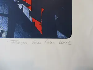 Frieda Van Dun - Hoogspanning kleurenlitho 2001 kopen? Bied vanaf 55!