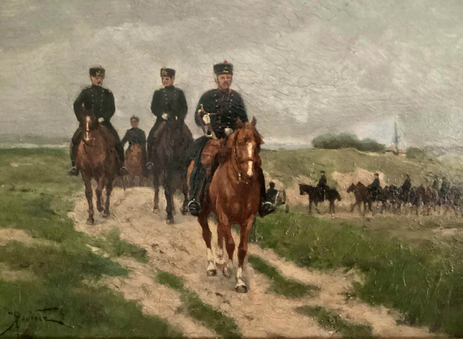 Buy Justus Pieter de Veer - Soldiers battalion? Bid from 450!