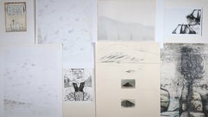 Henny Gusta van den Berg - en vele andere! - Groot lot met 34 werken op papier kopen? Bied vanaf 1!