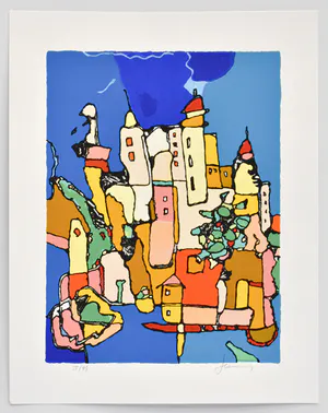 Jan Latinne - Provencaals dorp II kopen? Bied vanaf 50!