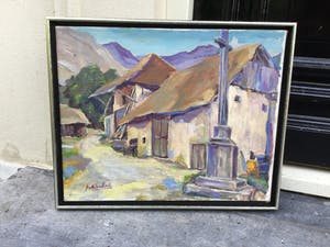 Jan Harmannus Lambeck - C4784-24, Boerderij in een bergdorpje kopen? Bied vanaf 150!