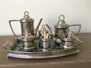 Villeroy en Boch - Koffie / Thee servies - Jugendstil verkocht voor € 99!