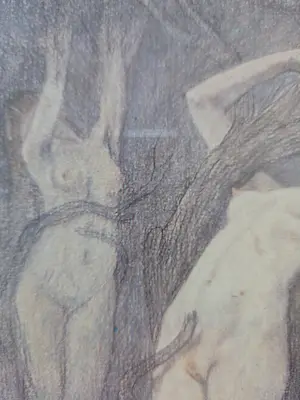 Felicien Rops - Hamadryades. Vrouwen. Naakt. kopen? Bied vanaf 89!