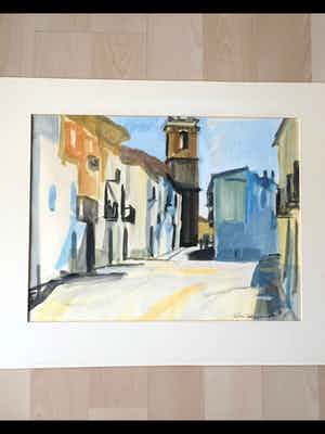 Leon Zeldenrust - doorkijkje in Calig (Spanje) verkocht voor € 50!