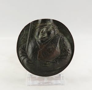 Cornelis de Vries - Bronzen penning, Holle Bolle Gijs kopen? Bied vanaf 1!