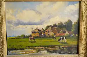 Adrianus van der Schouw - Koeien in dewei verkauft für € 125!