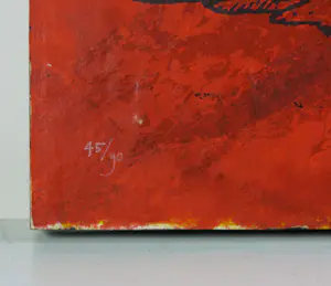 Piotr Konkel - Zeefdruk op paneel, Zonder titel kopen? Bied vanaf 35!