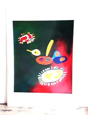 Menno Baars - Grote zeefdruk/Litho verkocht voor € 50!