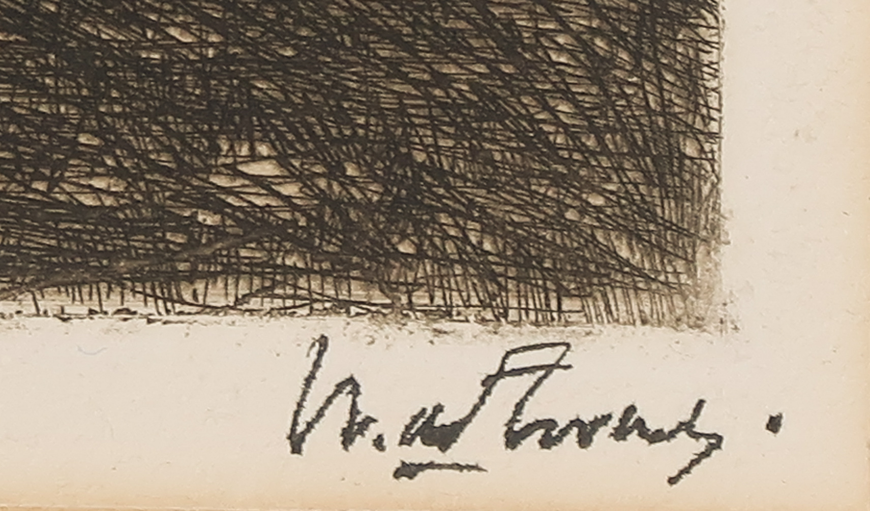 Willem de Zwart - Ets, Z.T. Landschap met boerderij kopen? Bied vanaf 20!