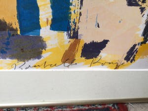 John Lie a Fo - C4726-8, Bouteille Rouge, zeefdruk kopen? Bied vanaf 75!