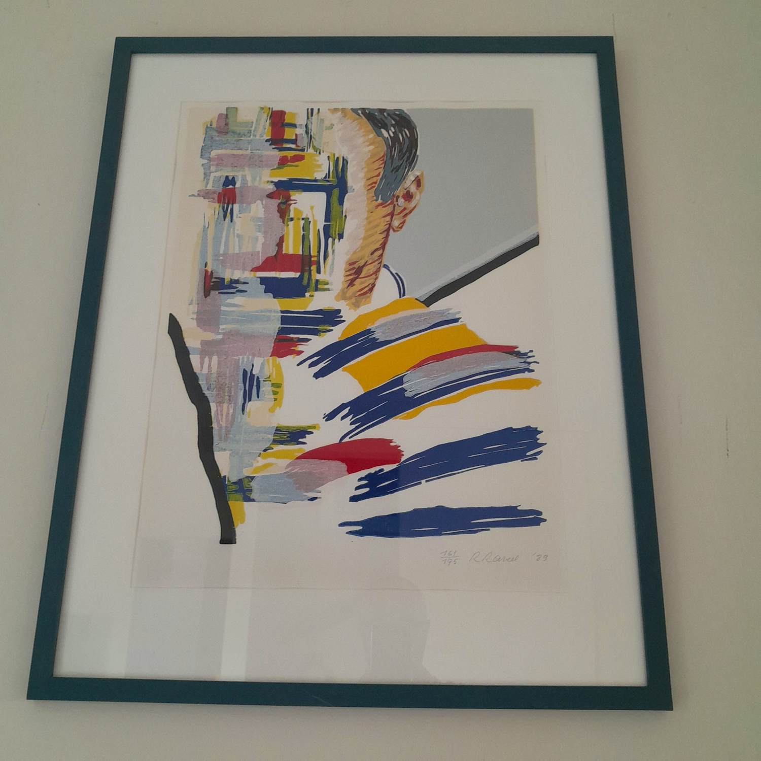 Roger Raveel - Zelfportret verkocht voor € 1745!