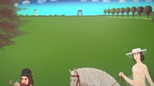 Willem Westbroek - Walking the cat (portrait of the mayor André van der Louw) kopen? Bied vanaf 100!