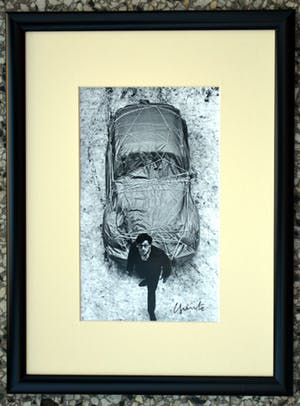 Christo - VW KEVER offsetkaart Zelden!! handgesigneerd 40 X 30 cm kopen? Bied vanaf 90!