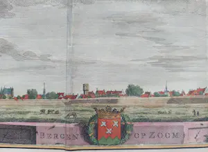 Caspar Jacobsz. Philips - Bergen op Zoom Profielgezicht Oude Gravure Tirion 1739 kopen? Bied vanaf 50!