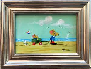 Henk Poeder - Muisjes aan het strand verkocht voor € 49!