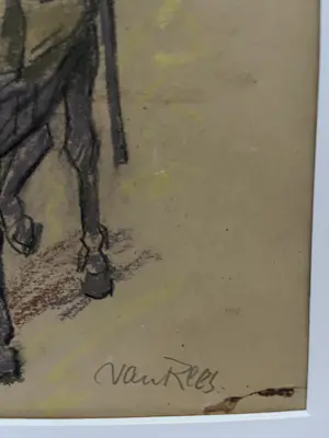 Otto van Rees - Damatië ‘53 - gemengde techniek kopen? Bied vanaf 250!