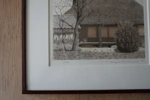 Ryohei Tanaka - A thatch-roofed farmhouse in the winter kopen? Bied vanaf 175!