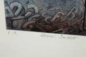 Walter Hanel - Samuel Beckett - épreuves d'artiste kopen? Bied vanaf 5!
