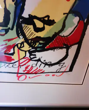 Herman Brood - 'Lekker Ding' (mooi gelijst) kopen? Bied vanaf 395!