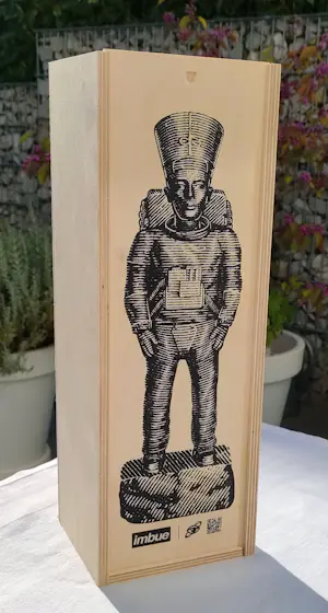 Imbue - XL Ancient Astronaut Nefertiti (Pearl White) kopen? Bied vanaf 270!