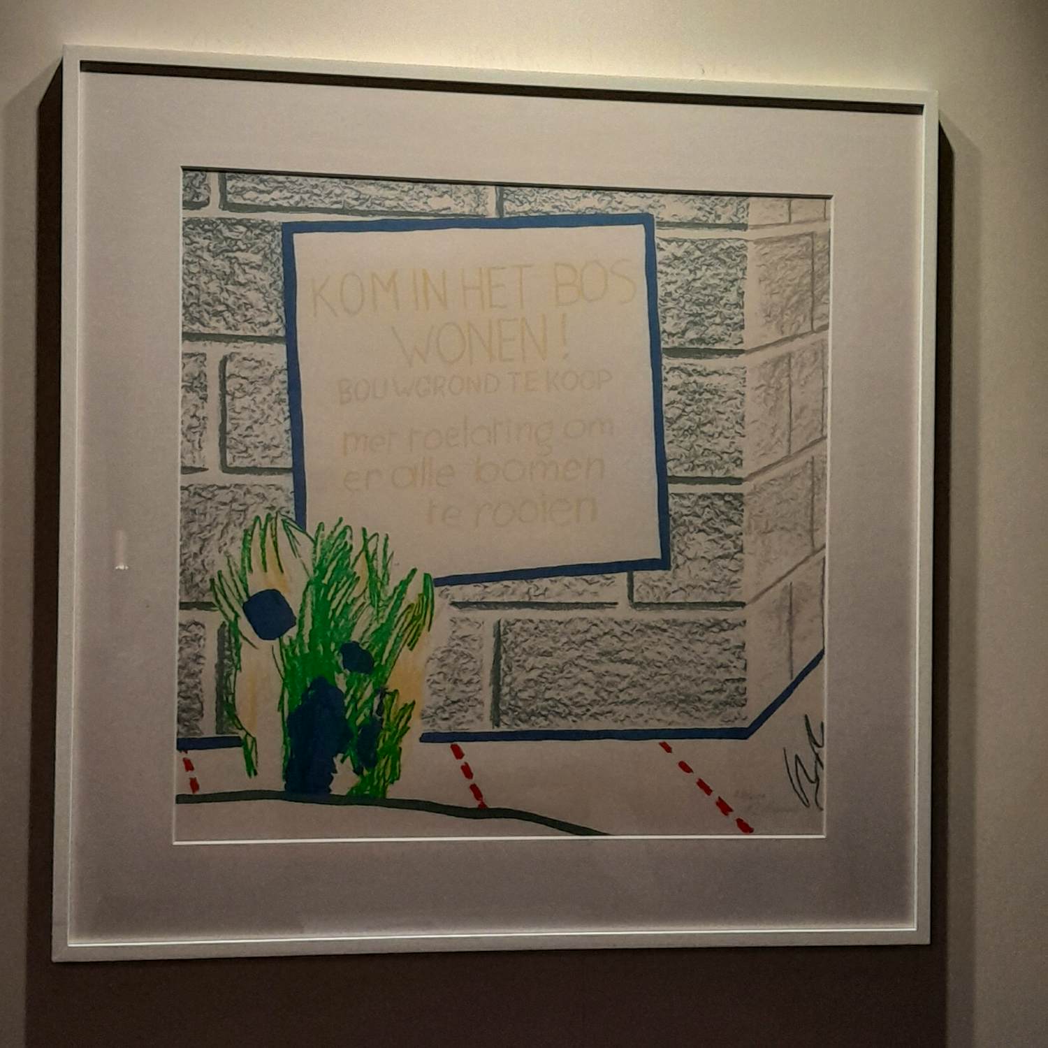 Roger Raveel - Kom in het bos wonen verkocht voor € 1445!