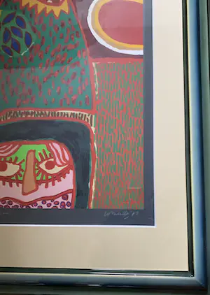 Corneille - Serigraph ondertekend Le Volcan - Exemplaire Hors Commerce kopen? Bied vanaf 450!