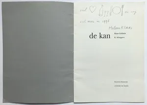 Klaas Gubbels - Signature no. 7, publicatie met kleine tekening kopen? Bied vanaf 75!