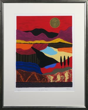 Ronald Boonacker - Zeefdruk, Via Appia, Italy - Ingelijst kopen? Bied vanaf 80!