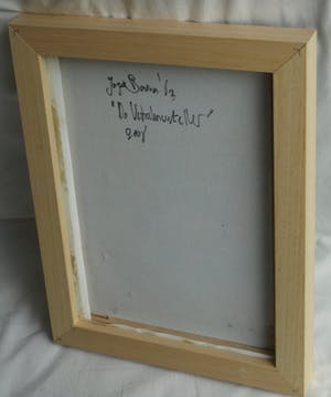 Jasper Banen - Acrylverf op doek , ingelijst , “De verhalenverteller” – 2006 kopen? Bied vanaf 85!