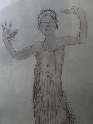 Auguste Rodin - Cambodian Dancer in Yellow kopen? Bied vanaf 5!