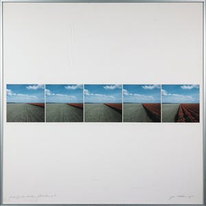 Ger Dekkers - Fotocollage, Field of red tulips, Flevoland - Ingelijst kopen? Bied vanaf 35!