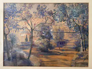 Herman Bieling - tuin van huize Bijdorp te Hillergersberg kopen? Bied vanaf 90!