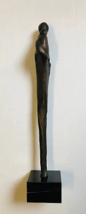 Elly du Clou-Bruggeman - Moeder met Kind - Beeld Brons kopen? Bied vanaf 109!