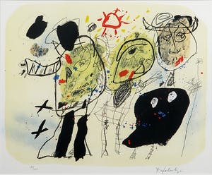 Kees Salentijn - Litho, Zonder titel - Ingelijst kopen? Bied vanaf 50!