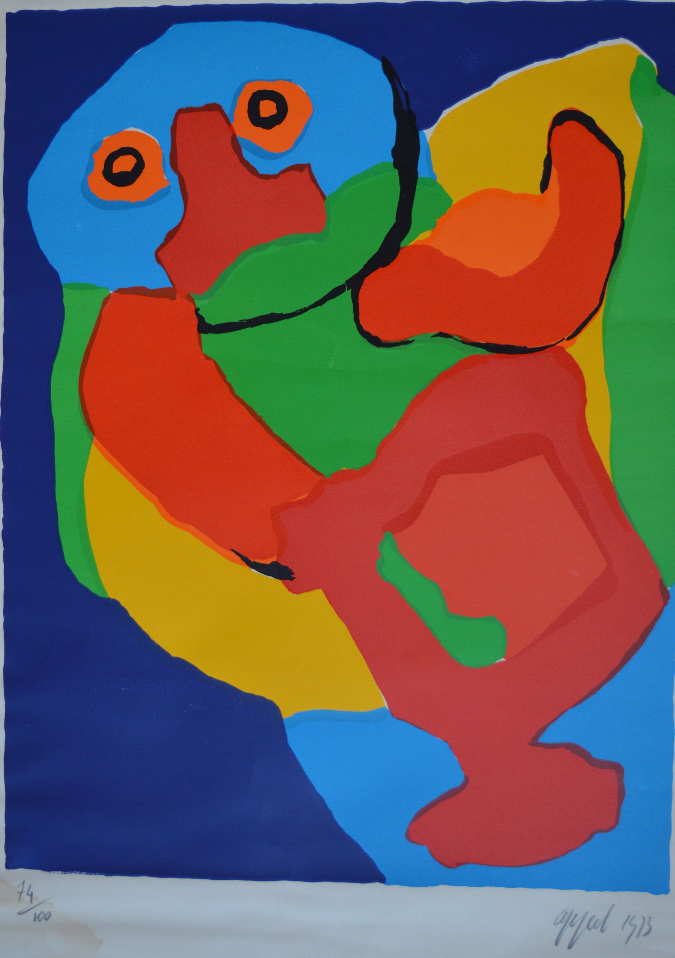 Karel Appel - Dancing kopen? Bied vanaf 1!