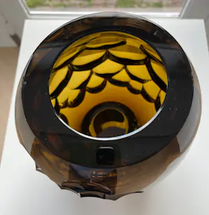 Petr Karizek - Unique XL glasobject “ BEEHIVE “ van Petr Karizek kopen? Bied vanaf 390!