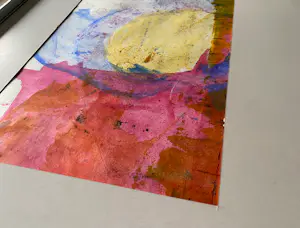 Frank Lengvenius - Abstracte aquarel kopen? Bied vanaf 50!