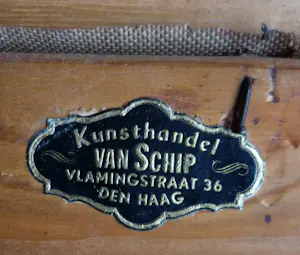 Huibert Schallenberg - Oost Indische kers - bloemstilleven in een vaasje kopen? Bied vanaf 125!