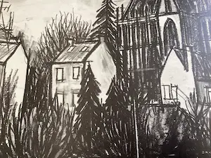Charles Eyck - Lithografie - in houten lijst kopen? Bied vanaf 65!