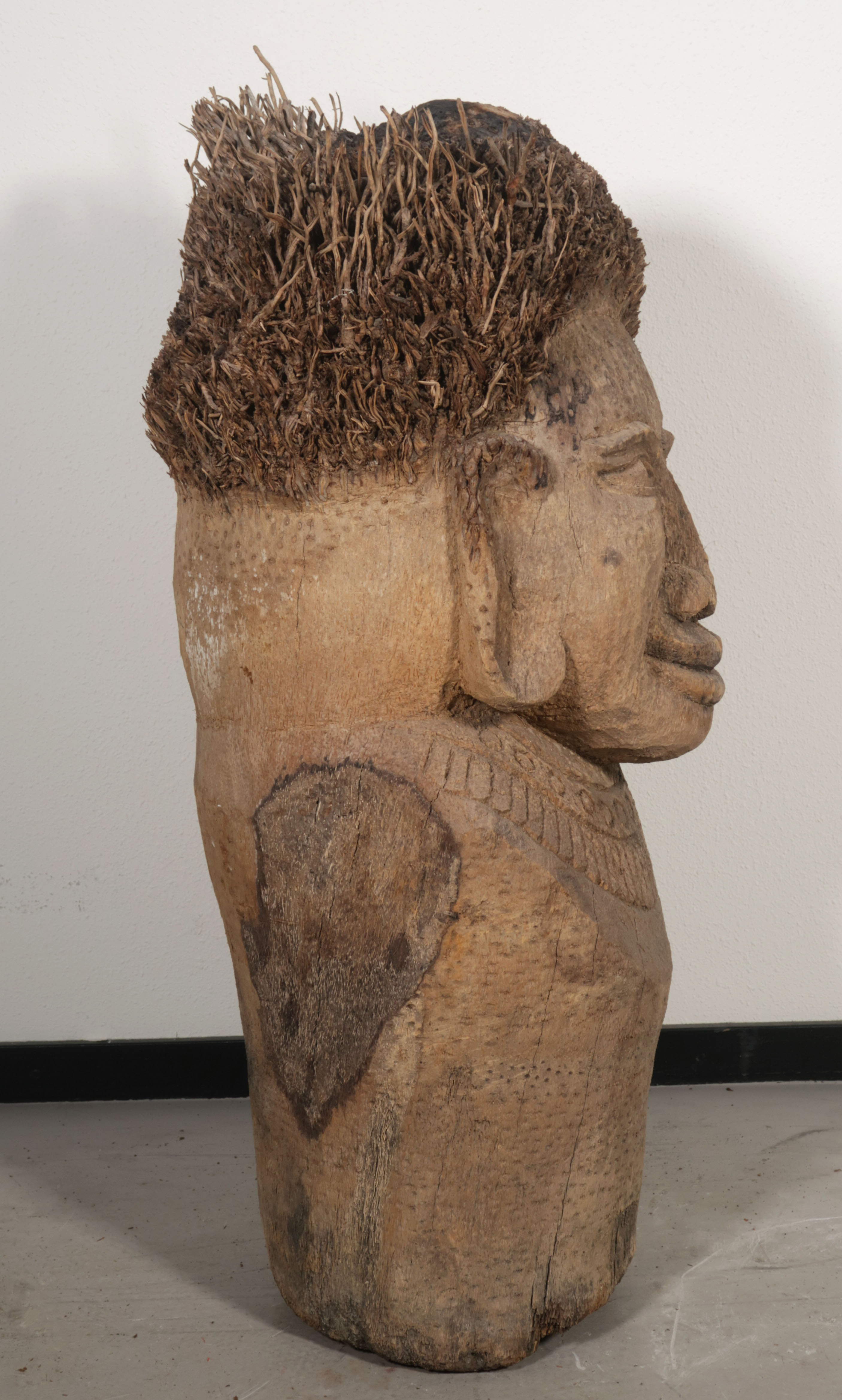 Niet of onleesbaar gesigneerd - Palmbomenhout, Kop 2 kopen? Bied vanaf 1!