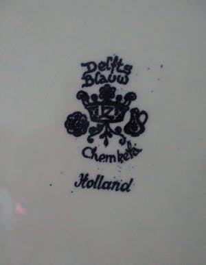 Chemkefa - 4 stuks blauw Delfts handwerk, voorstellend de 4 seizoenen kopen? Bied vanaf 1!