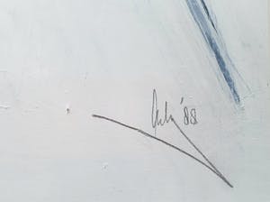 Arty Grimm - Winter | Unica | Ingelijst (Zeer groot) kopen? Bied vanaf 195!