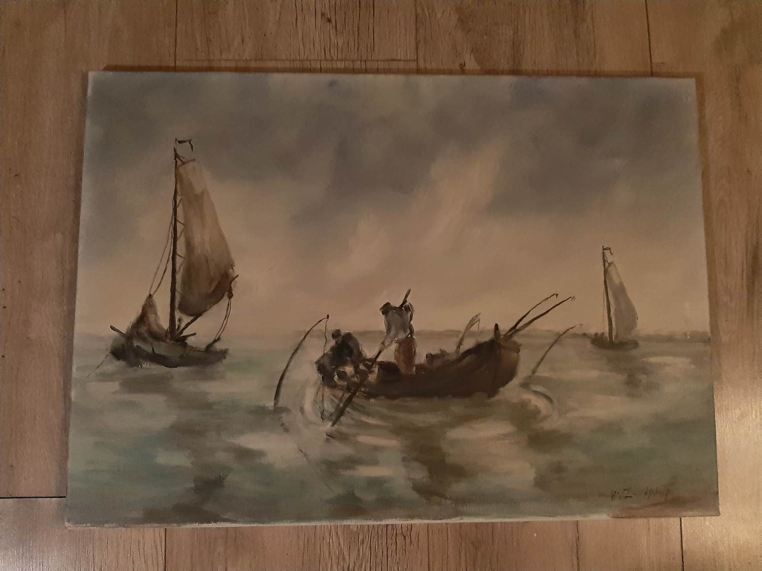 Henk van de Zandschulp - Vissers op zee kopen? Bied vanaf 40!