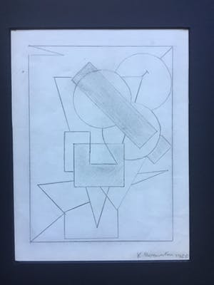 Klaas Boonstra - 6 kubistische tekeningen kopen? Bied vanaf 40!