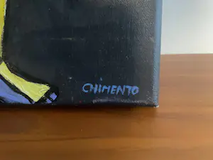 Laurent Chimento - Portrait cubiste de femme nue kopen? Bied vanaf 420!